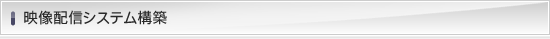 映像配信システム構築
